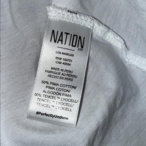 NATION LTD BRYLEE PEASANT TOP🌸 - Picture 10 of 11